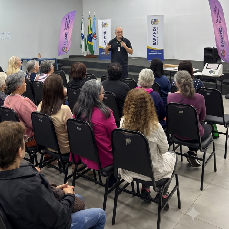 Prefeitura de Sarandi apoia projeto do TRE-PR que incentiva o voto consciente e combate à desinformação